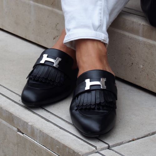 Hermes Rivoli mules