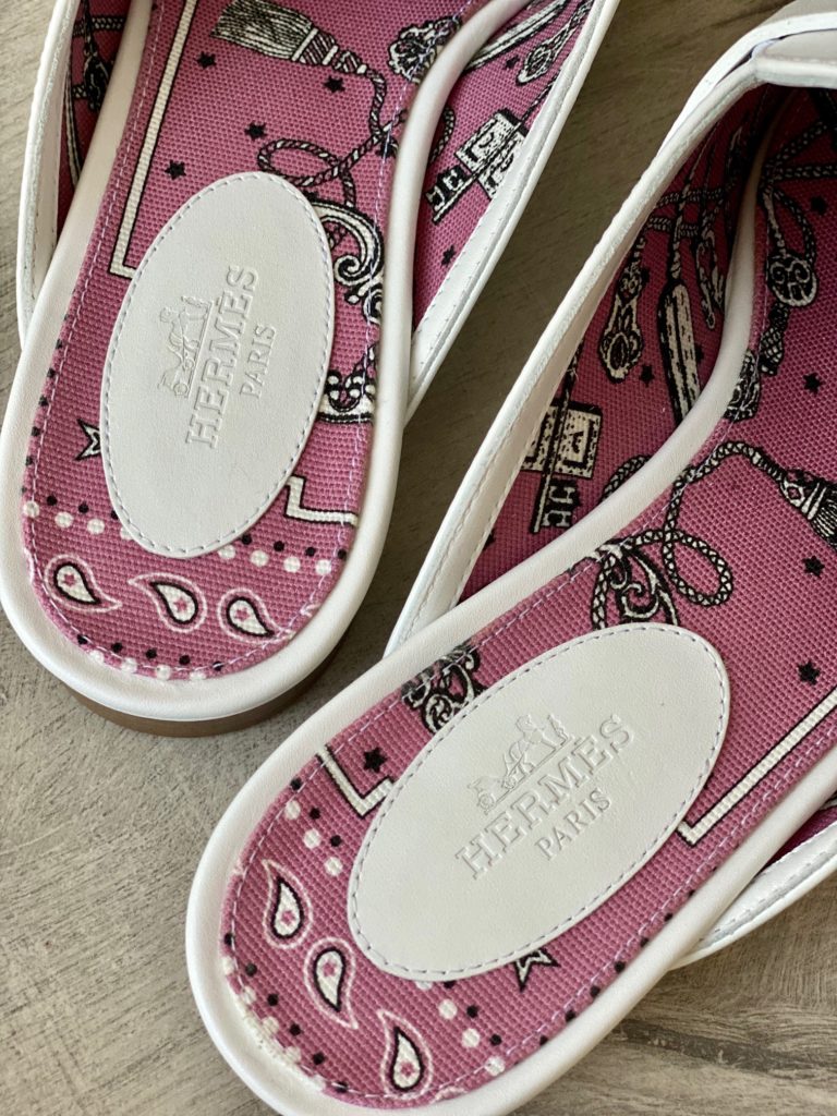 Les Cles Bandana canvas lining