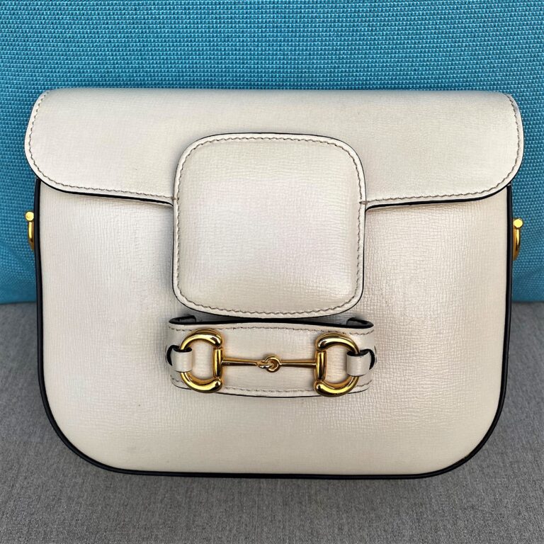 Gucci bag closure close-up